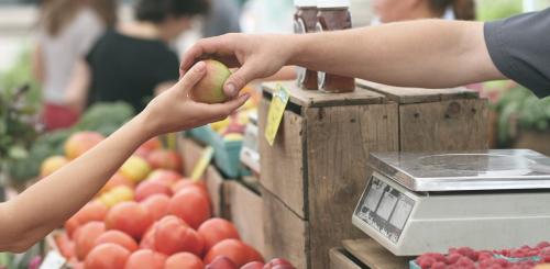 Visit a farmer's market
