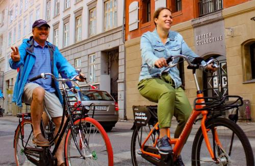 Rent bikes to do some sightseeing