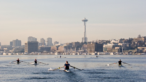 Take a walk around Lake Union