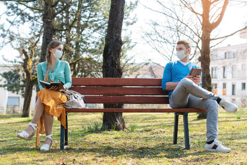 Shoot a socially distanced photo