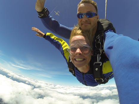 Go skydiving