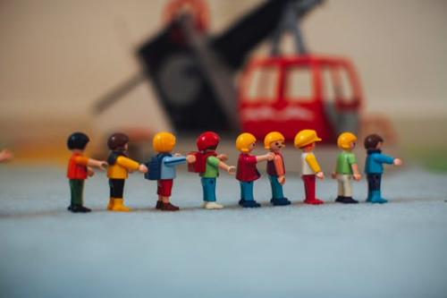 Build lego set together